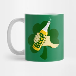 Shamrock Hand Mug